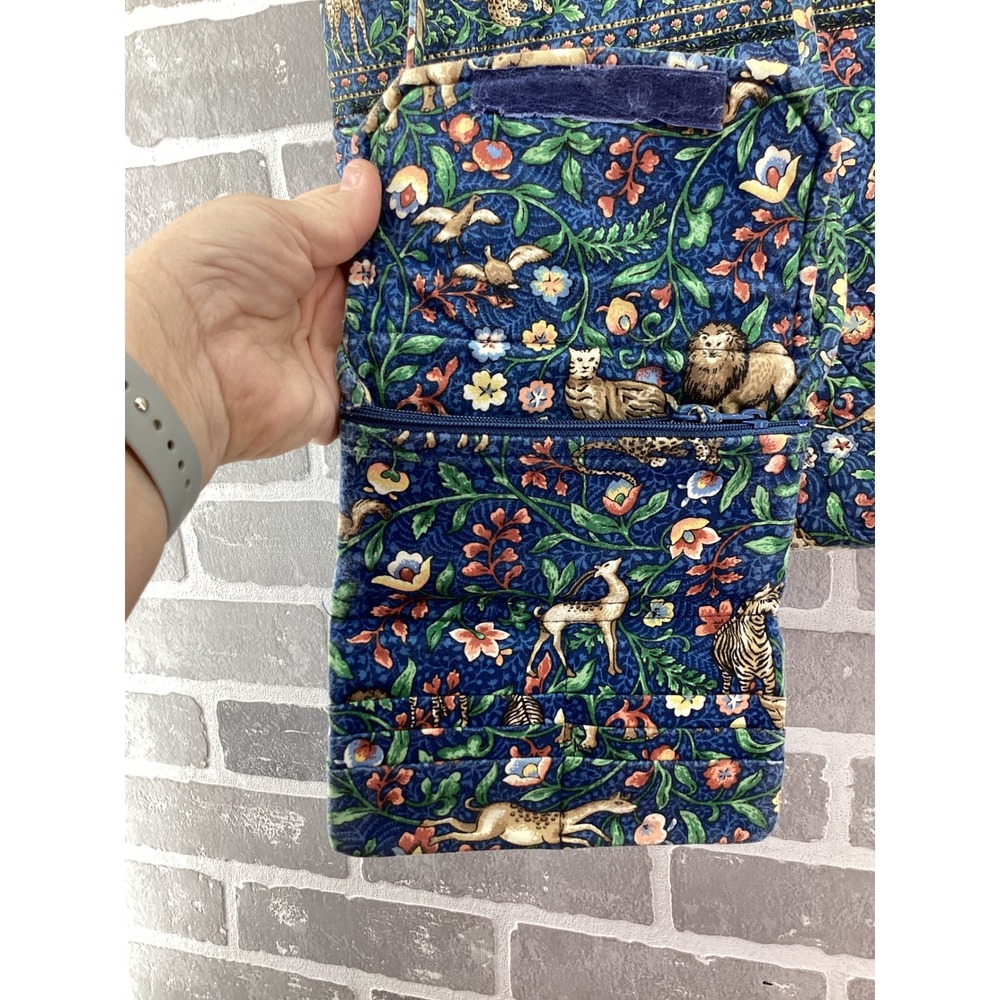 Vera Bradley Animal Kingdom Safari Tote Shoulder Bag Wallet Retired Rare - Picture 8 of 10